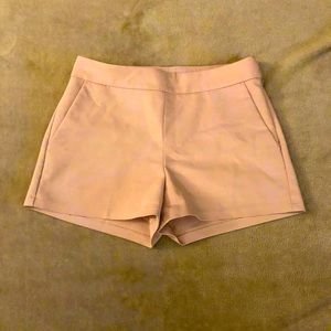 Express light pink dress shorts
